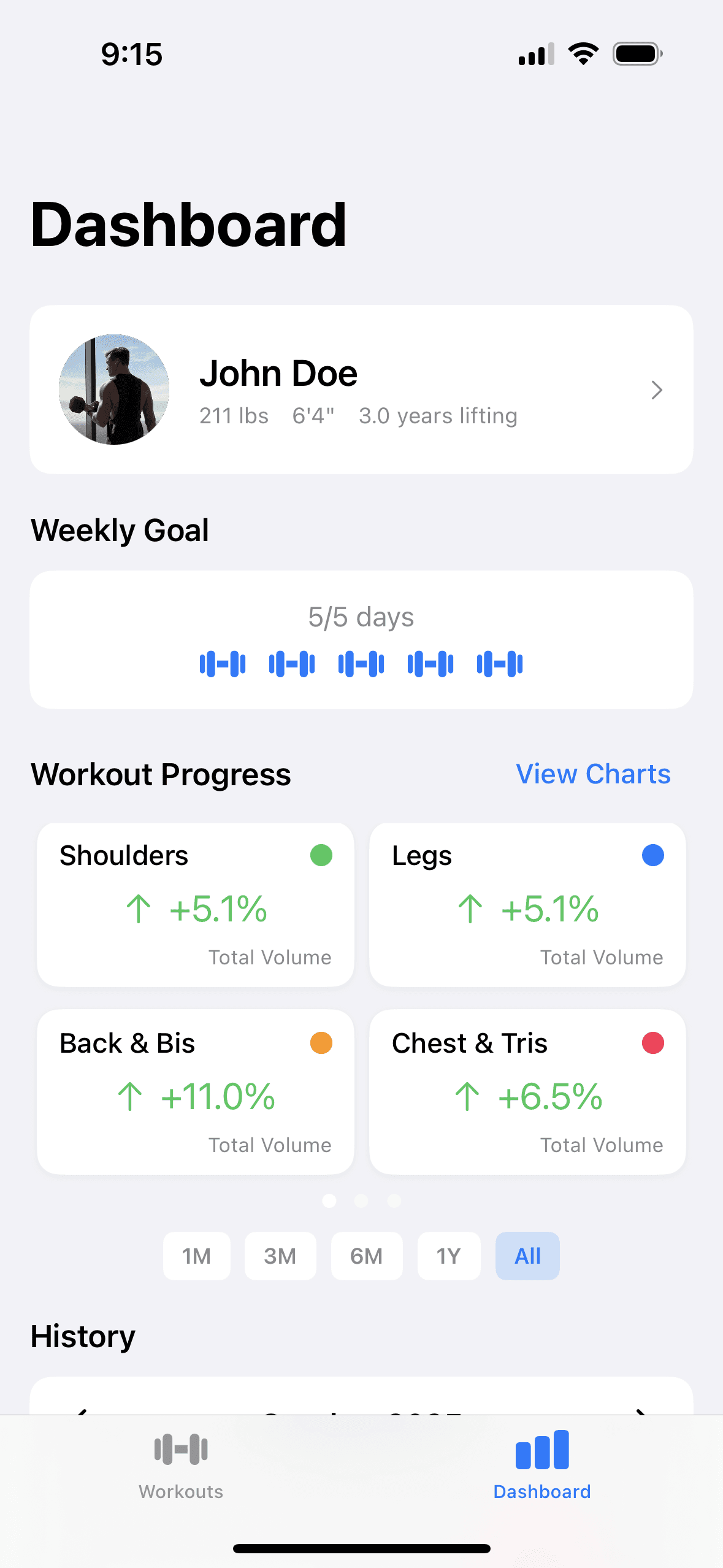 Track Your Gains
